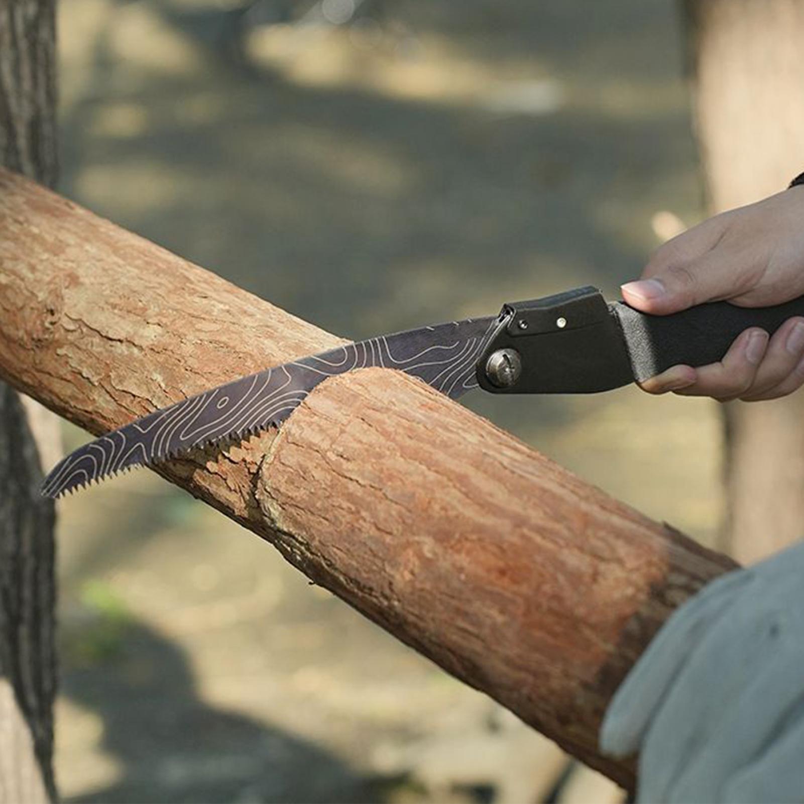 Hunting Camp Outdoor Supplies - キャンプのこぎりヘビーデューティ庭木剪定ツール手動カッターガーデニング用品大工狩猟屋外木工