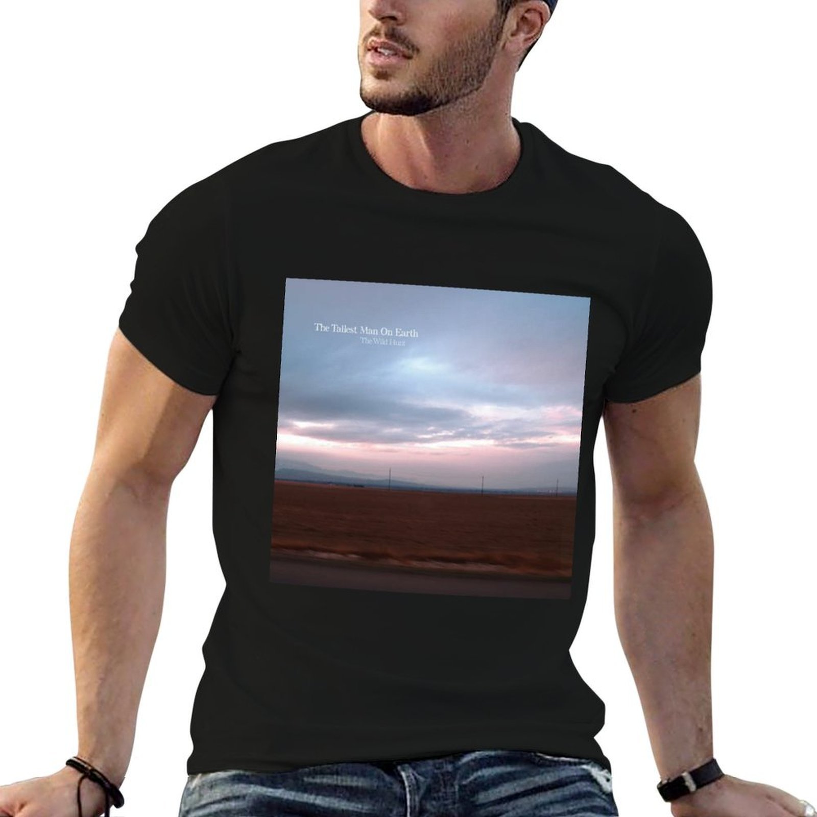 Wildman Hunting & Outdoor Vanderbijlpark - 地球上で一番背の高い男 ザ・ワイルド・ハント Tシャツ 男性用Tシャツ コットン製 面白いTシャツ