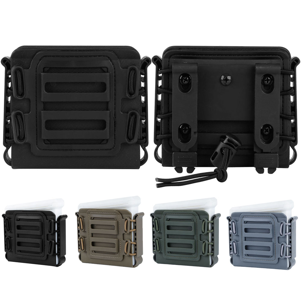 Hunting Outdoor Stores - クイックマグマガジンポーチ,フレキシブルモールホルダー,ハンティングライフル,エアソフト,asw338,l96a1,m82a1,awm