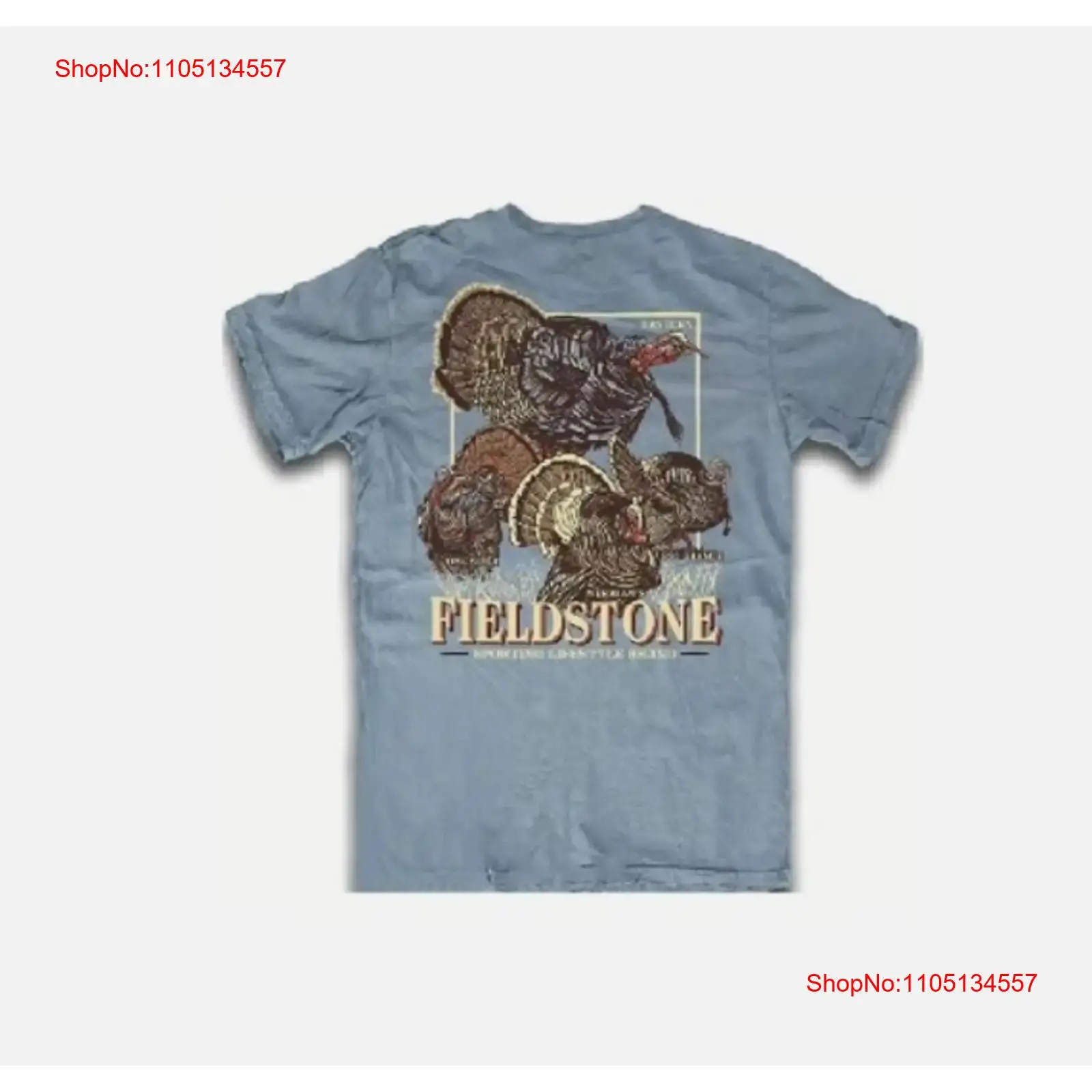Wildman Hunting & Outdoor Vanderbijlpark - フィールドストーン ターキー ハンティング T シャツ グランド