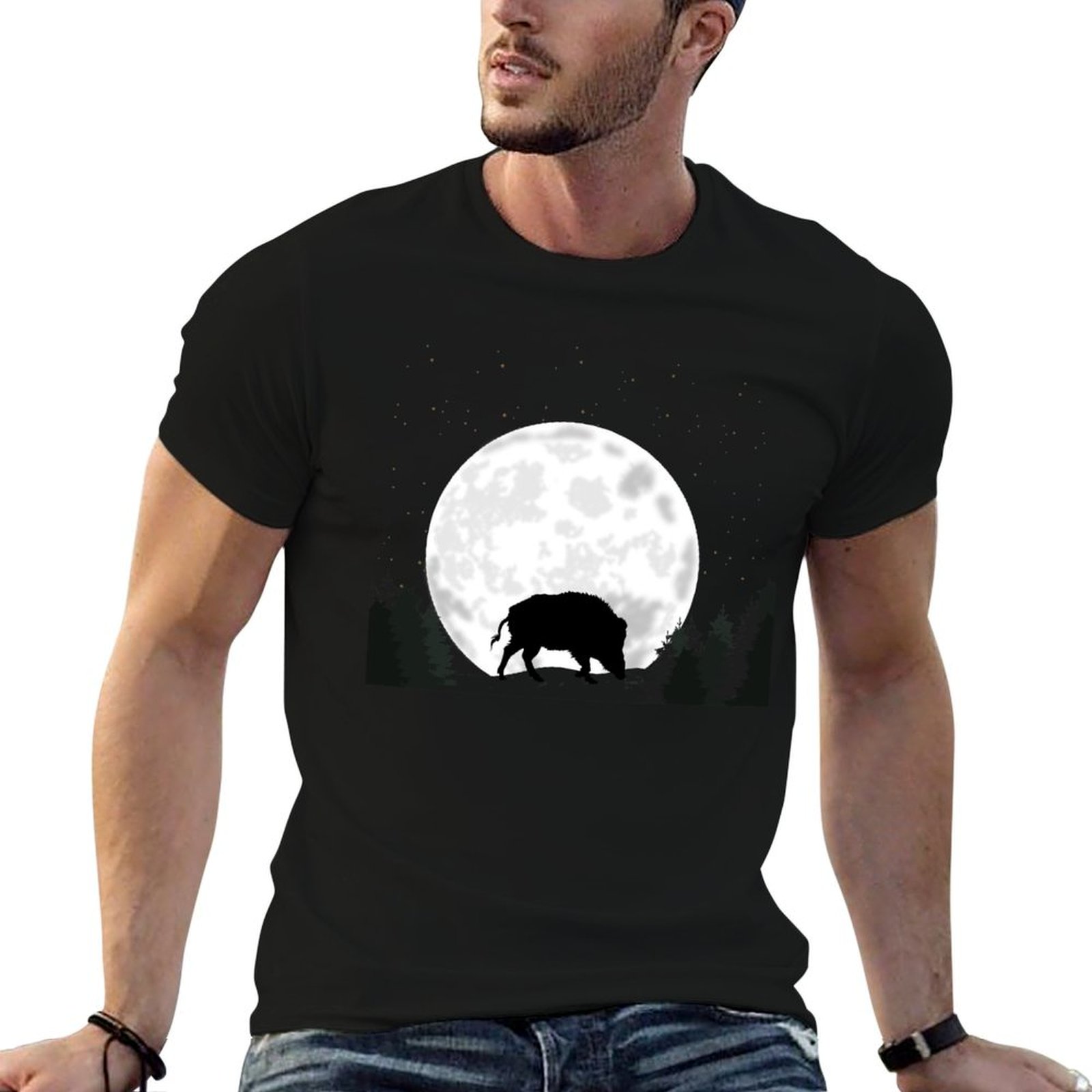 Wildman Hunting & Outdoor Vanderbijlpark - ワイルドボアハンティング ボアワイルドボアブリストル キャトルTシャツ 吸湿発散性アスレチックTシャツ