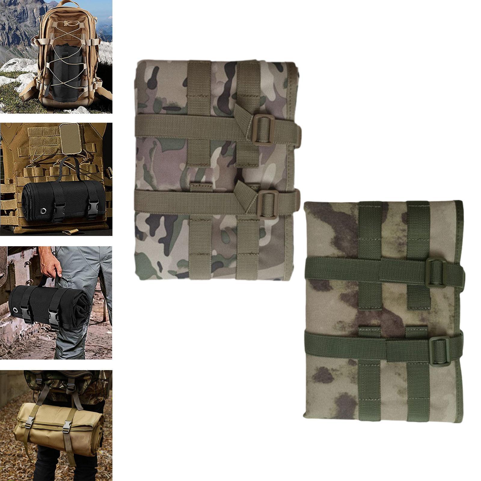 Hunting Camp Outdoor Supplies - ロールアップシューティングマット ハンティングマット ポータブル用品 キャンプマット 多用途キャンプブランケット 釣り