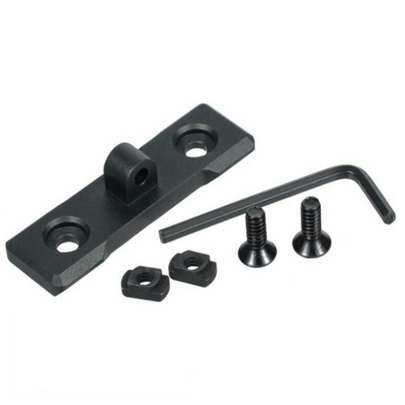 Bipod Rifle Mount - タクティカルmlok keymod boopodマウント、ハンドガードアダプター、ロープロファイル、ar15ライフルアクセサリー、ビポッド、ピカティニーレール
