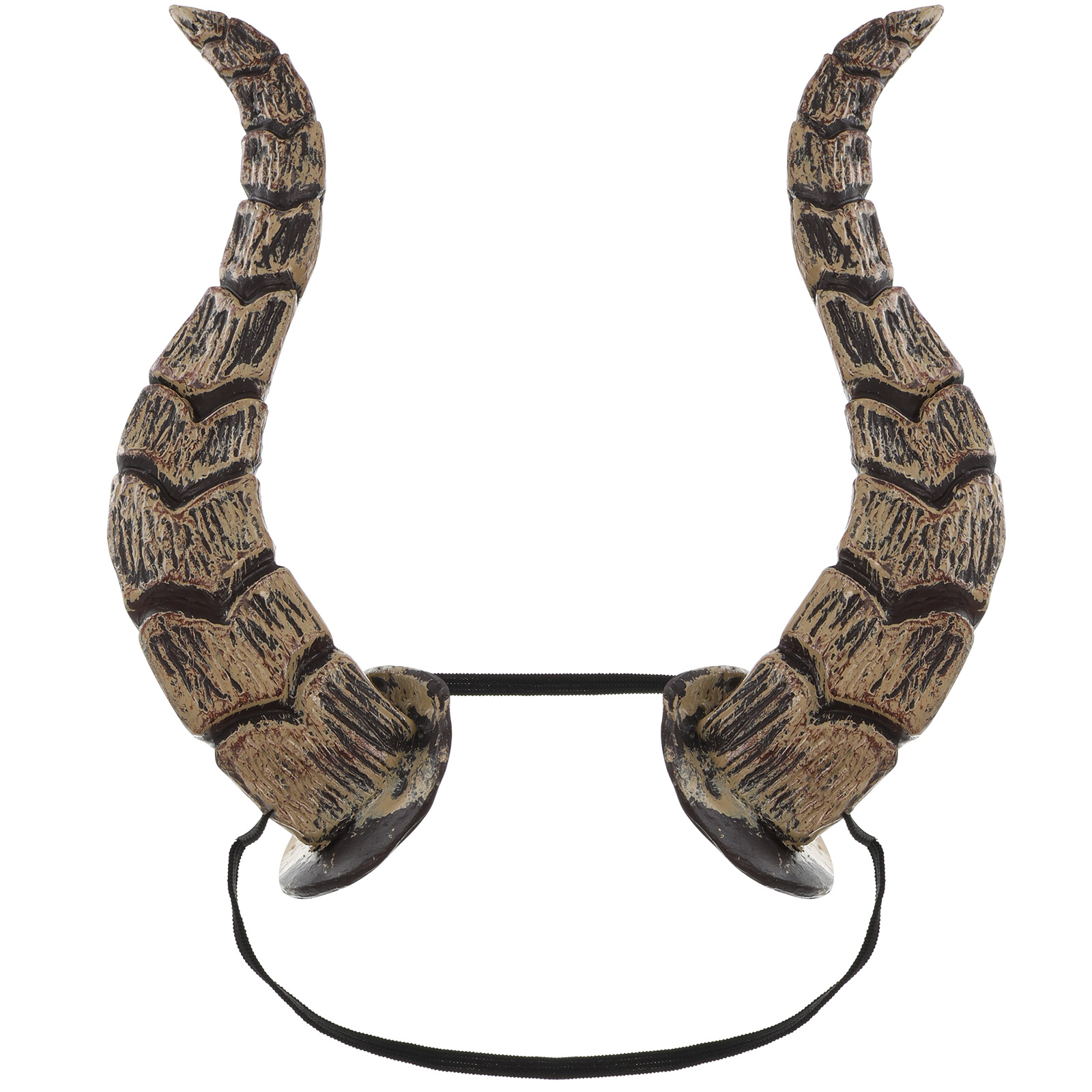 Elk Bugle Call - 動物シミュレートホーンヘッドバンド人工ホーンハロウィンパーティー帽子女王魔女悪魔ホーン頭飾りクリスマスパーティーコスプレ