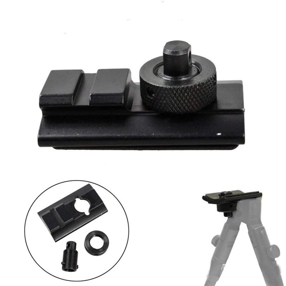 Bipod Rifle Mount - タクティカルライフルバイポッドピカティニーレールバイポッドマウントアダプター20mmバイポッドアダプター