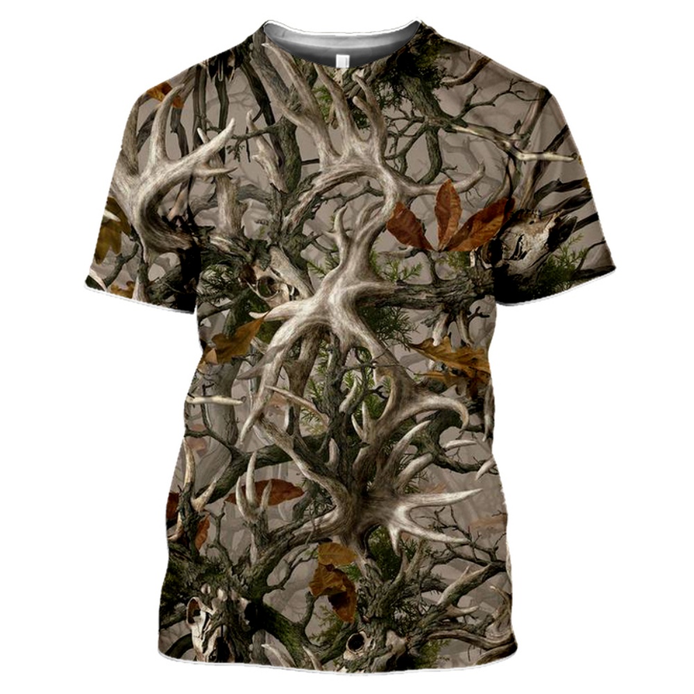 2025 子供服森林迷彩狩猟 Tシャツ夏のガール Tシャツ半 - Hunting Outdoor Boys のレビューと価格