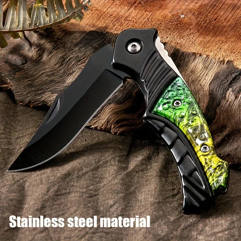 新しいポータブル屋外折りたたみフルーツナイフ、キッチン用品用 - Hunting Camp Outdoor Supplies のレビューと価格