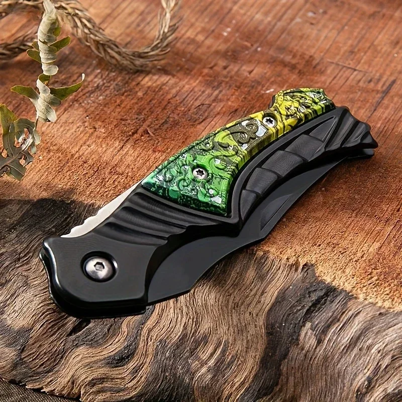 新しいポータブル屋外折りたたみフルーツナイフ、キッチン用品用 - Hunting Camp Outdoor Supplies のレビューと価格