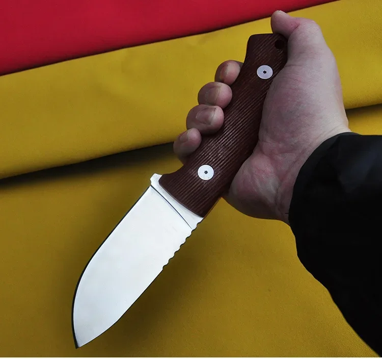 D2合金サバイバルナイフ,高硬度,アウトドアキャンプ,狩猟用 - Hunting Camp Outdoor Supplies のレビューと価格
