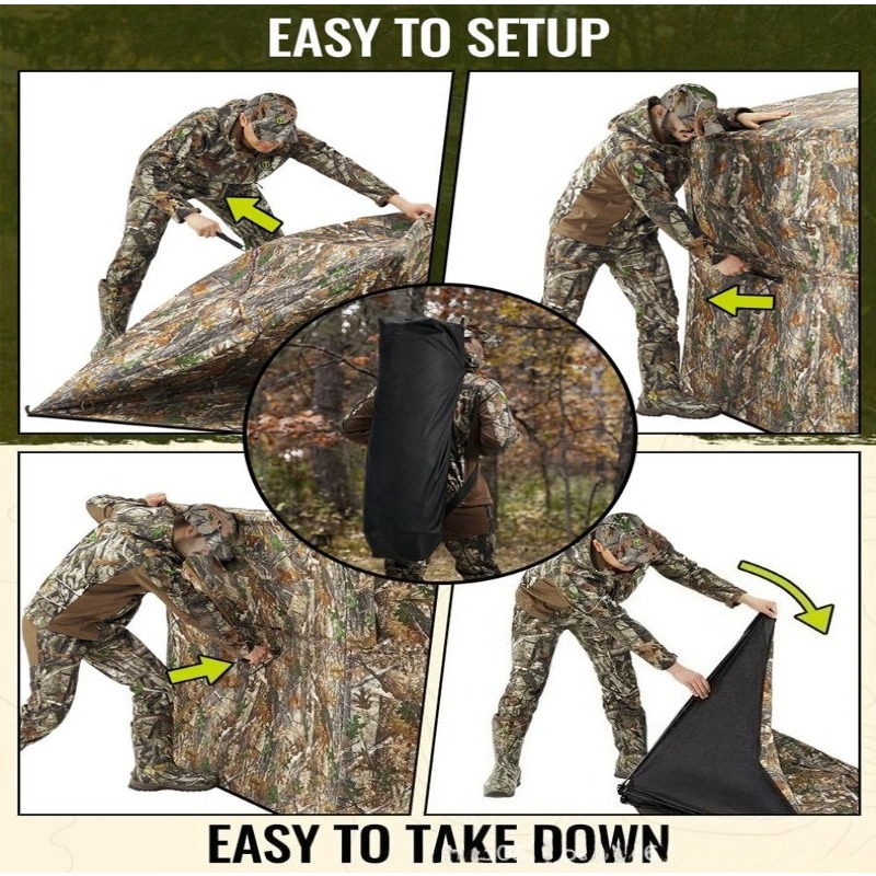 蚊よけハンティングテント通気性オックスフォード布耐久性のある - Hunting Camp Outdoor Supplies のレビューと価格