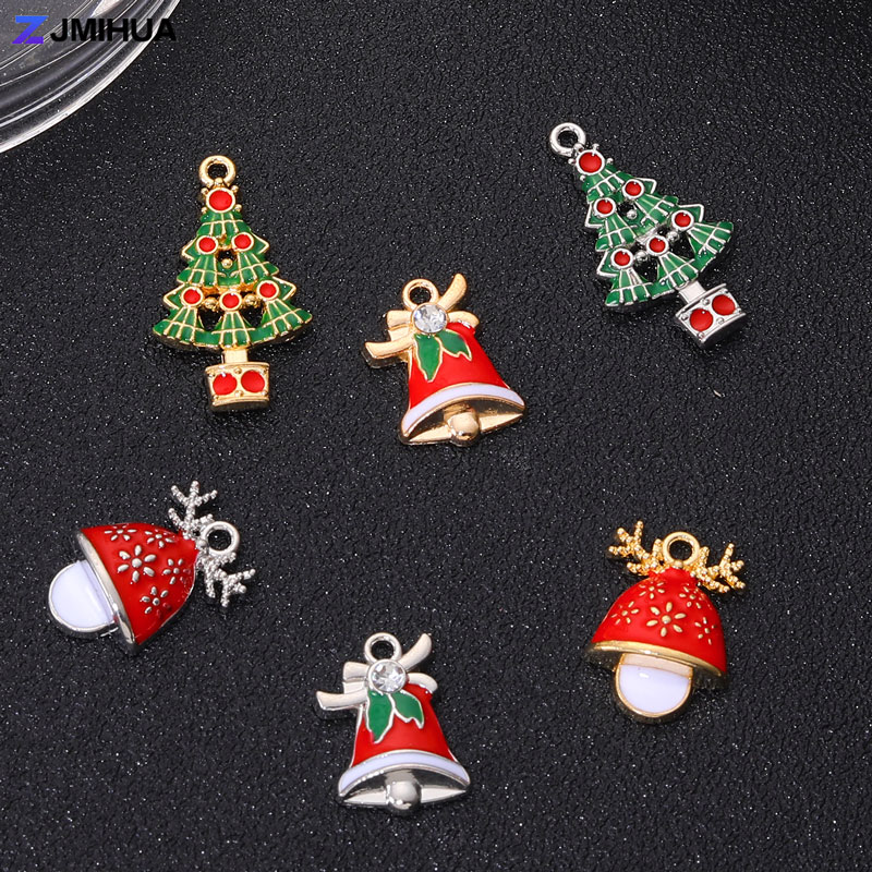 15 個クリスマスタイプペンダントエナメルチャームヘラジカの - Elk Bugle Call のレビューと価格