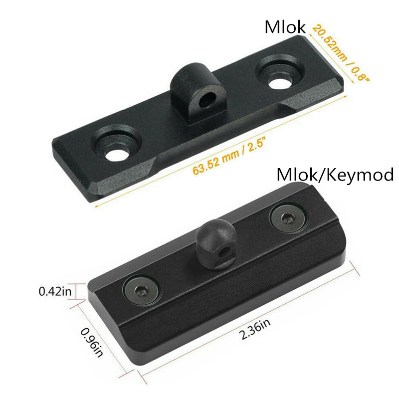 タクティカルmlok keymod boopodマウント、ハ - Bipod Rifle Mount のレビューと価格