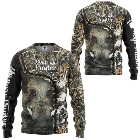 迷彩狩猟動物イノシシメンズ Tシャツ 3D プリントスポーツ - Wildman Hunting & Outdoor Vanderbijlpark のレビューと価格