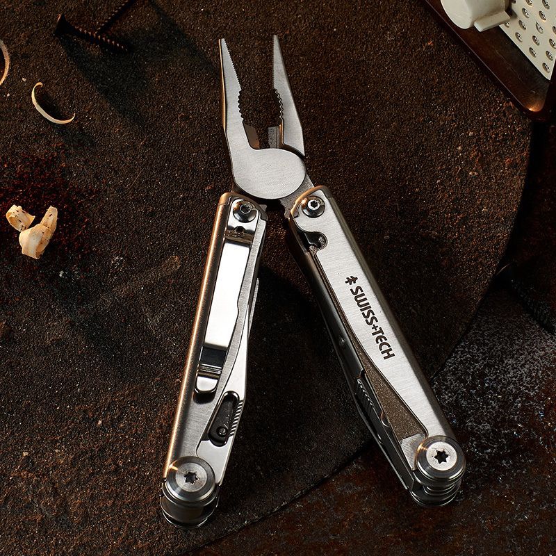 SWISS TECH 18in1 マルチツール ドーリングプ - Hunting Camp Outdoor Supplies のレビューと価格