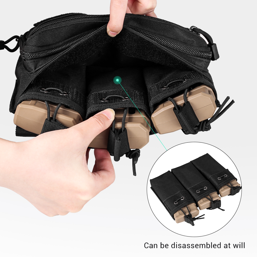 Molle マガジンポーチトリプルマグバッグライフルマグ管理 - Hunting Outdoor Stores のレビューと価格