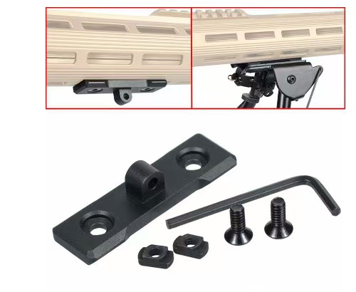 Mlok-屋外用の三脚マウント付きハンドガードアダプター,ロ - Bipod Rifle Mount のレビューと価格