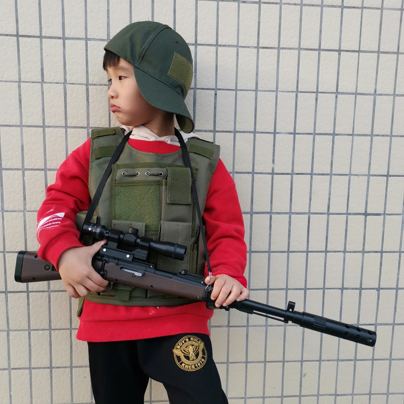 屋外エアガン戦術子供ベスト制服陸軍軍事機器キッズ少年少女迷彩 - Hunting Outdoor Boys のレビューと価格
