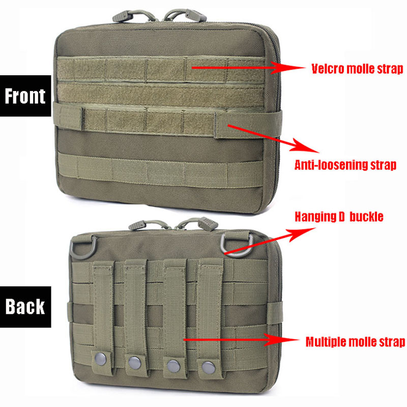ポーチバッグ医療救急隊戦術アウトドア緊急パックキャンプ狩猟ア - Hunting Camp Outdoor Supplies のレビューと価格